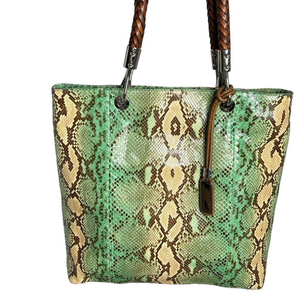 Michael Kors Collection Italy Large Skorpios Genu… - image 7